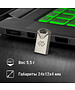 USB Flash-накопитель Digma DRIVE2 128GB USB 2.0 серебристый (DGFUM128A20SR)