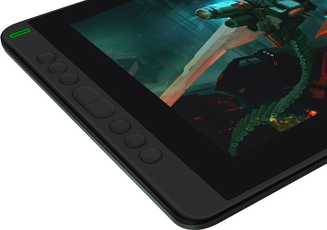 Графический планшет Huion Kamvas 13 полуночно-зеленый