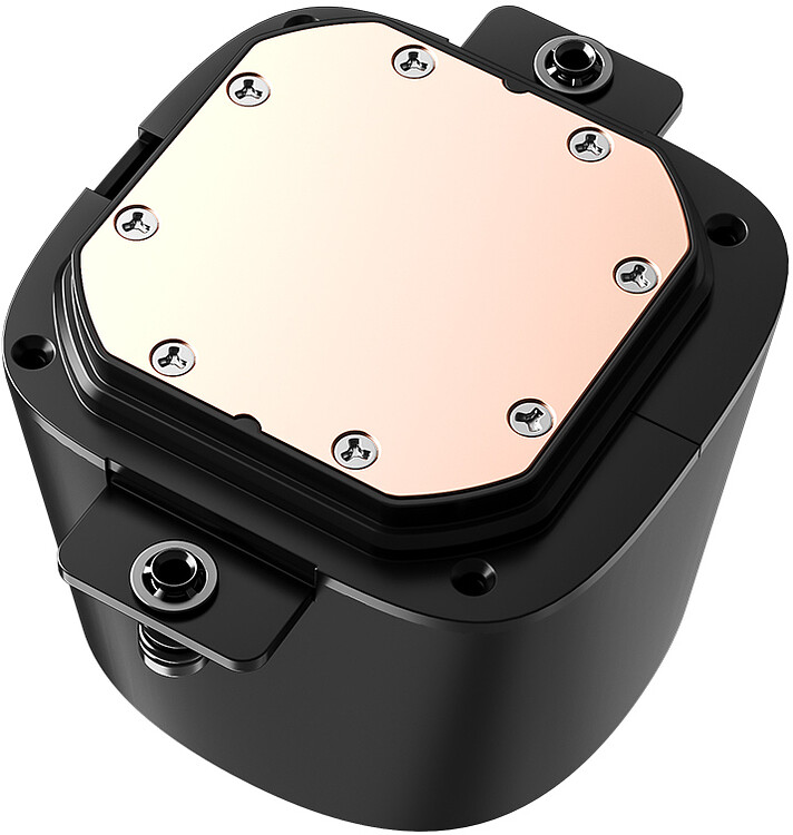 Система жидкостного охлаждения для процессора ID-Cooling FX240 LCD Black