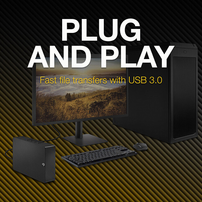 Внешний накопитель Seagate Expansion 16TB (STKP16000400)