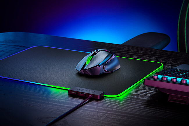Мышь Razer Basilisk V3 X Hyperspeed черный (RZ01-04870100-R3G1)