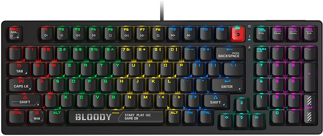 Клавиатура Bloody S98 Black