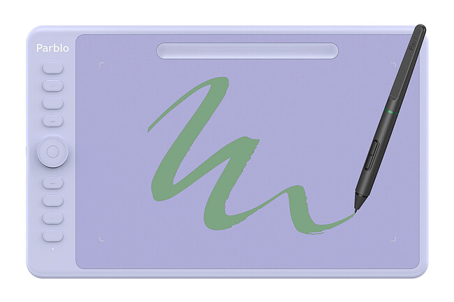 Графический планшет Parblo Intangbo M Purple
