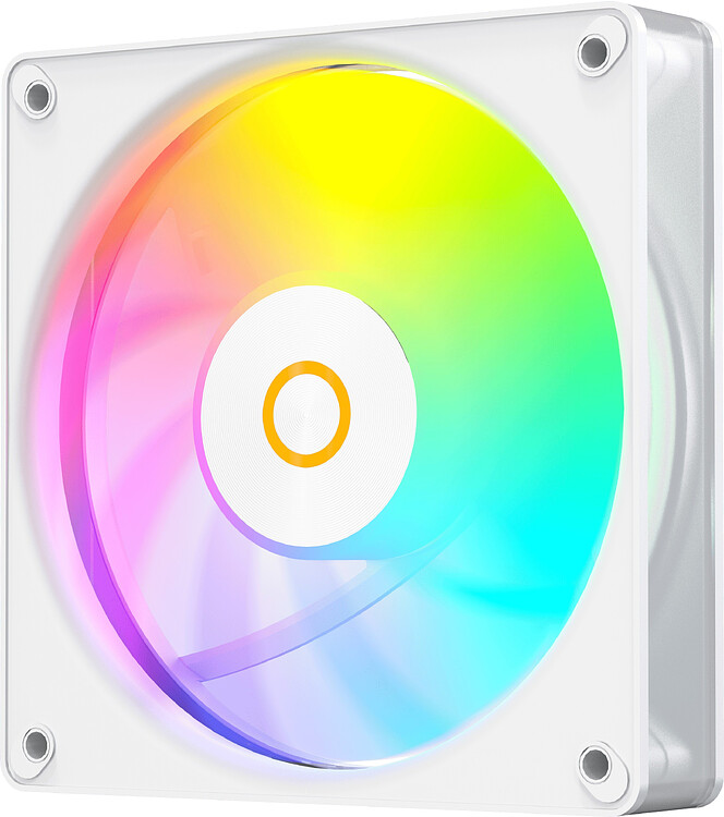 Комплект вентиляторов для корпуса Ocypus Gamma F12 Elite WH ARGB Reverse Blade 3 IN 1 White (Gamma-F12-WH3AM01E-GL)