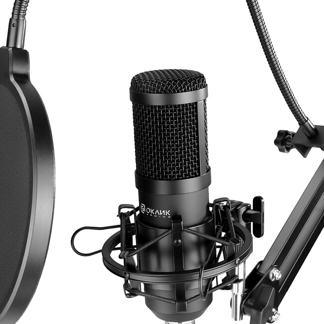 Микрофон Oklick SM-600G черный (1796784)