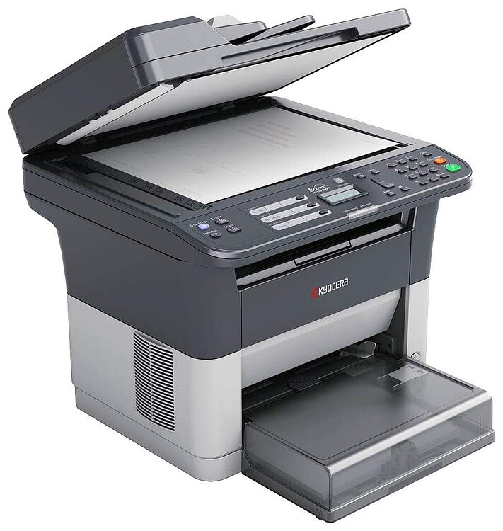 МФУ Kyocera FS-1025MFP белый (1102M63RU0/RUV/RU2/NX2)