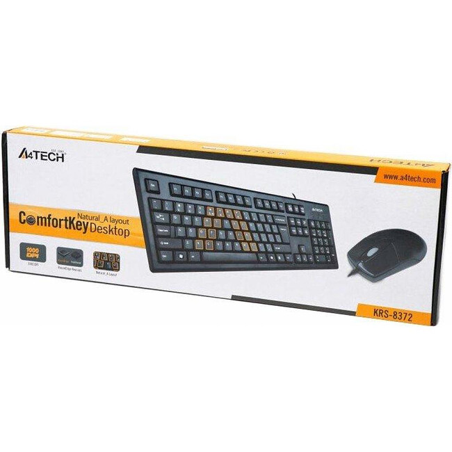 Набор периферии A4Tech KRS-8372 USB Black