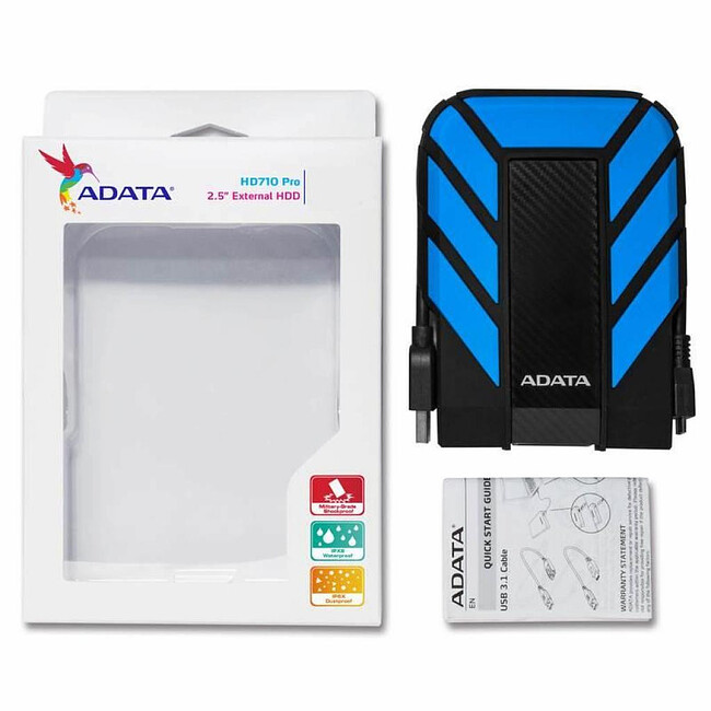 Внешний накопитель A-Data HD710P 2TB Blue (AHD710P-2TU31-CBL)