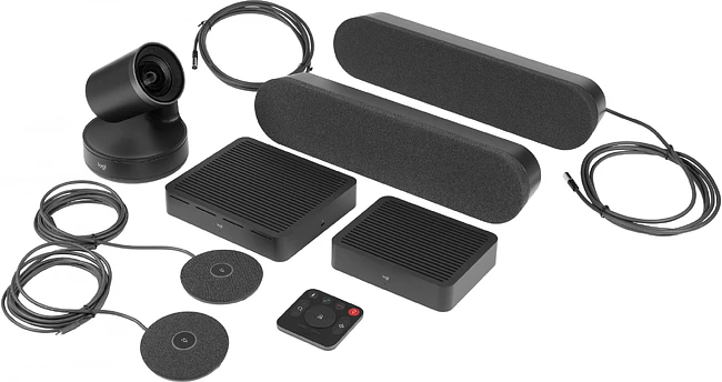 Веб-камера Logitech Conference Cam Rally черный (960-001242)