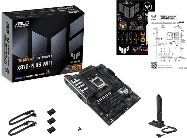 Материнская плата ASUS TUF Gaming X870-Plus WiFi (90MB1IU0-M0EAY0)