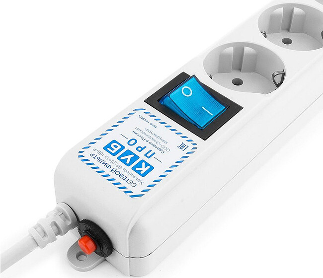 Сетевой фильтр Power Cube SPL(5+1)-16B-P-1,9M White