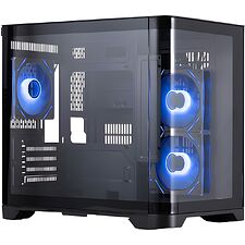 Корпус 1stPlayer UV5 без БП Black (UV5-BK-2FC7R-1FC7)