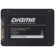 SSD диск Digma Run S9 512GB (DGSR2512GS93T)