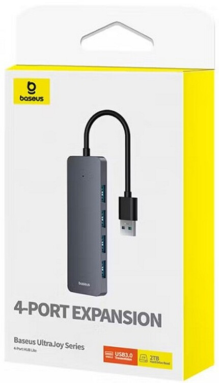 USB-хаб Baseus UltraJoy Space Grey (B0005280B811-00)