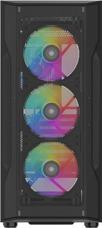 Корпус Sama S40 BK ATX без БП черный (S40-BKAPA4X1-GL)