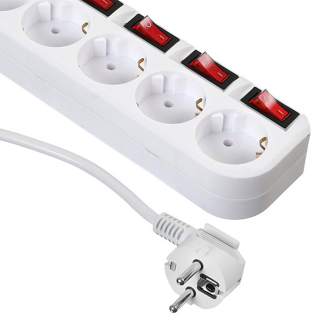 Сетевой фильтр Buro 500SH-1.8-SW-W