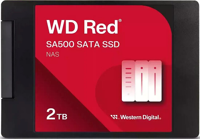 SSD диск WD Red SA500 2TB (WDS200T2R0A)