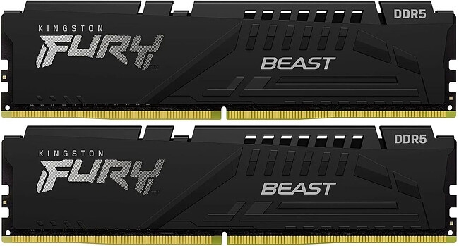 Оперативная память Kingston Fury Beast 2x16GB 32GB DDR-5 (KF556C36BBEK2-32)