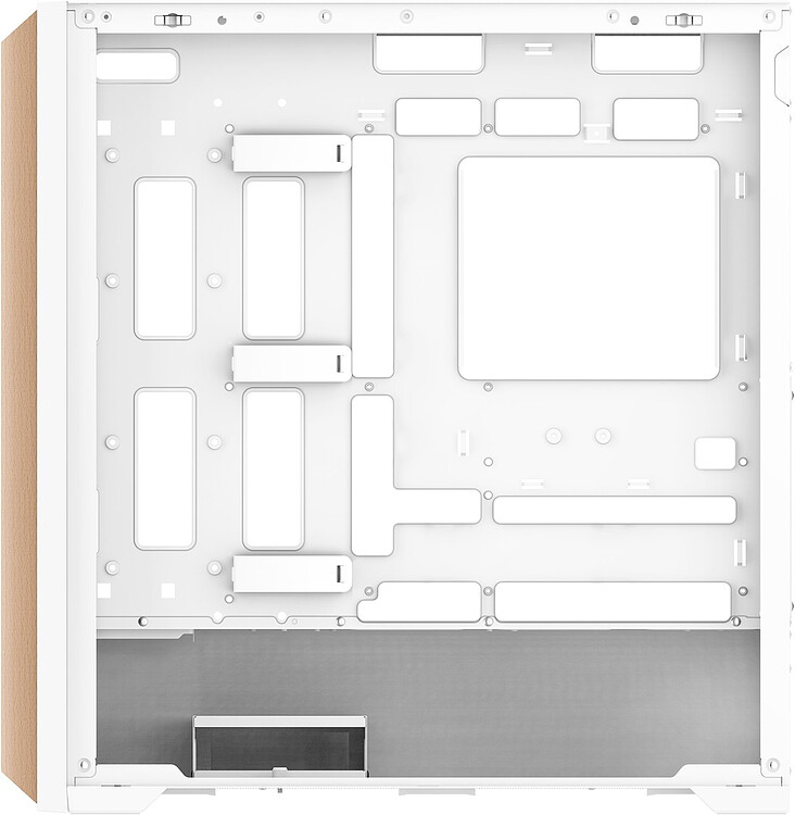 Корпус Sama Z60 WH белый (Z60-WHAWA4X1-GL)