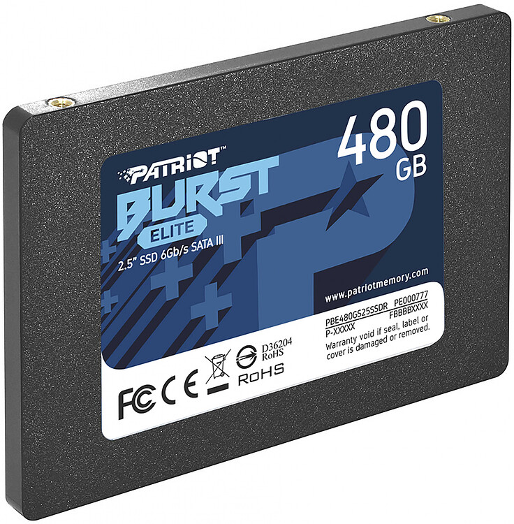 SSD диск Patriot 480GB PBE480GS25SSDR
