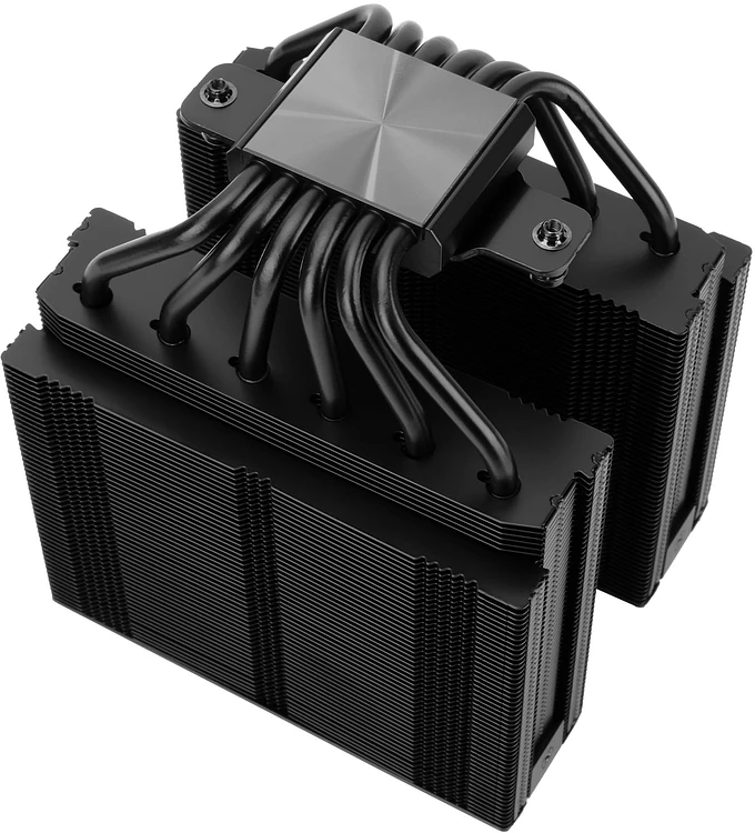 Кулер для процессора Thermalright Royal Pretor 130 черный (RP130-BL)