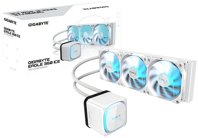 Система жидкостного охлаждения для процессора GigaByte Eagle 360 Ice (28400-EA36I-1CWR)