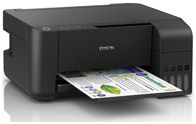 Принтер Epson EcoTank L3211 черный (C11CJ68406)