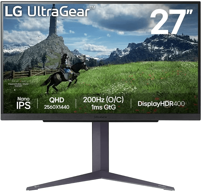 Монитор LG UltraGear 27GS85Q-B черный