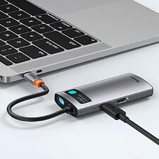 USB-хаб Baseus Metal Gleam Gray (CAHUB-CY0G)