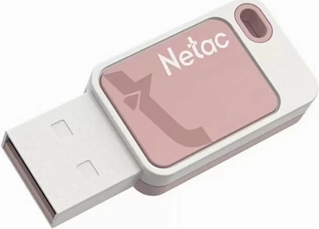 USB Flash-накопитель Netac UA31 16GB USB2.0 розовый (NT03UA31N-016G-20PK)