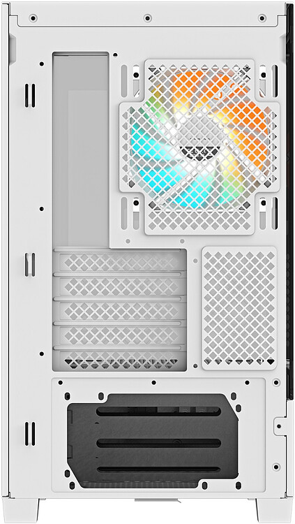 Корпус Gigabyte C201 Panoramic Ice mATX без БП (GB-C201PI)