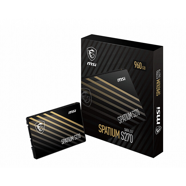 SSD диск MSI Spatium S270 480GB (S78-440E350-P83)