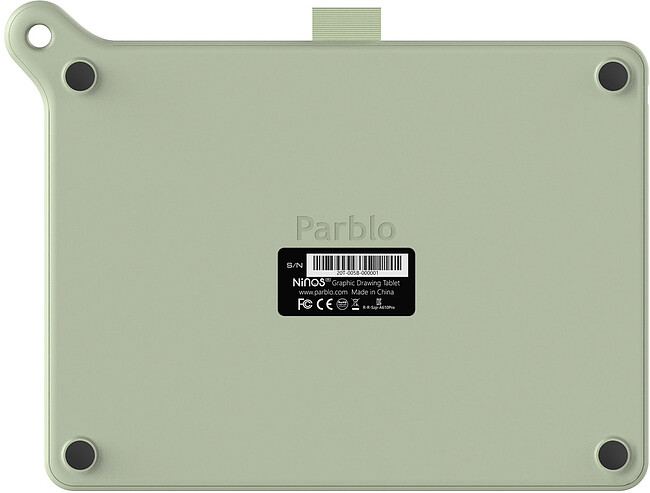 Графический планшет Parblo Ninos M Green