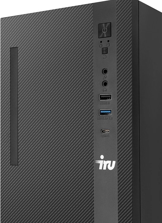 Компьютер IRU Planio 310H6SC черный (2153514)
