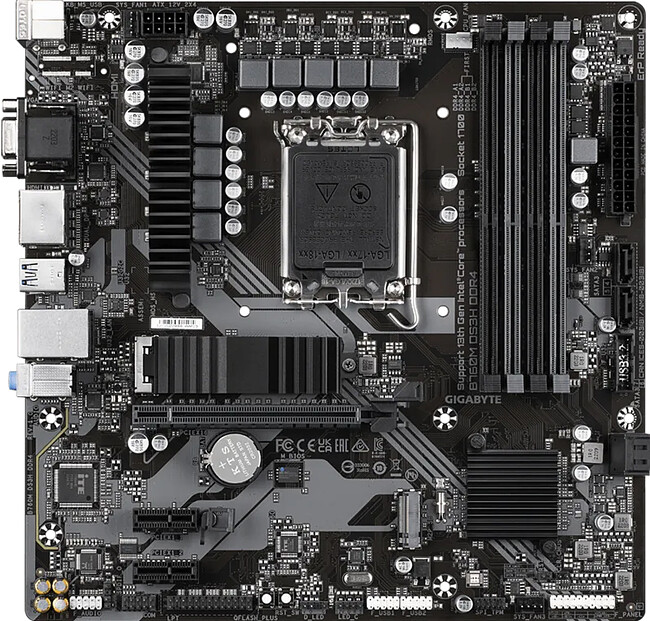 Материнская плата GigaByte B760M DS3H DDR4 rev. 1.0