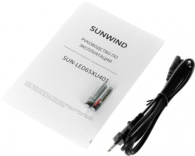 Телевизор SunWind SUN-LED65XU401 черный