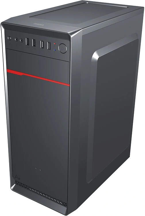 Корпус Digma DCC-MD302 без БП черный