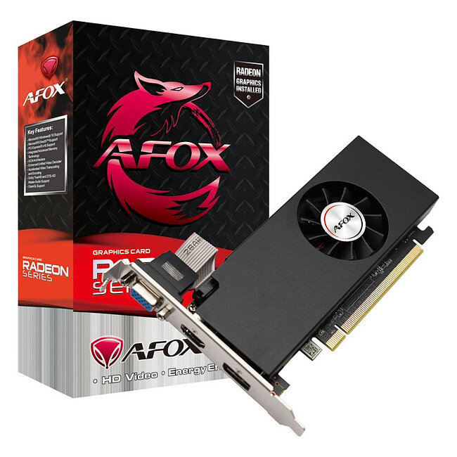 Видеокарта Afox RX550 4GB GDDR5 (AFRX550-4096D5L2-V3)