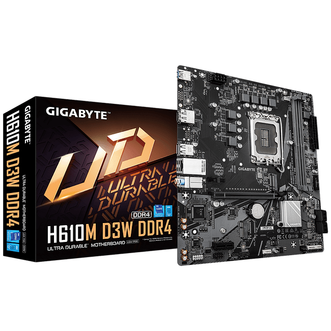 Материнская плата Gigabyte H610M D3W DDR4