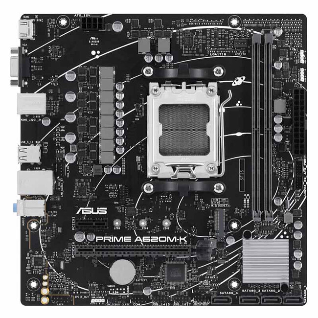 Материнская плата ASUS Prime A620M-K (90MB1F40-M0EAY0)