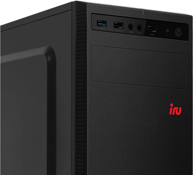 Компьютер iRU Planio 310H6SO черный (2195339)