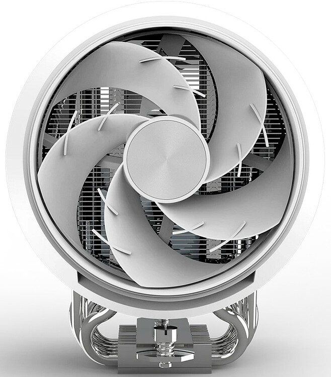 Кулер для процессора Zalman ZET5 White