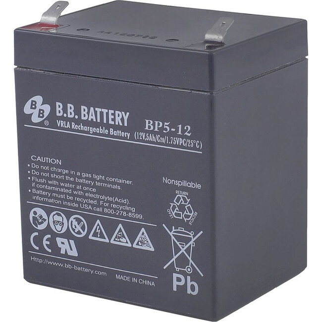 Аккумулятор для ИБП B.B. Battery BP 5-12