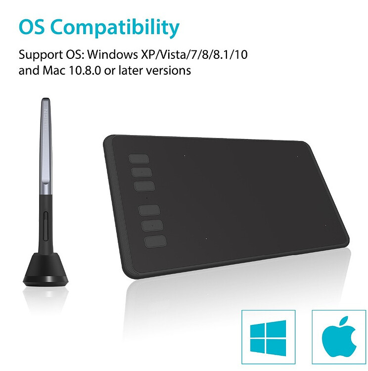 Графический планшет Huion Inspiroy (H640P)