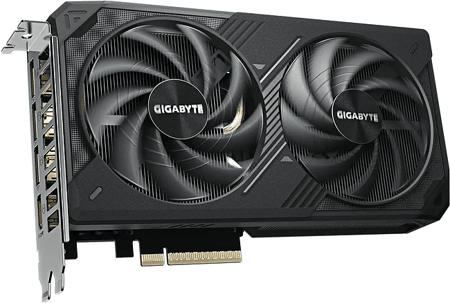Видеокарта GigaByte GeForce RTX 5060 Ti Windforce OC 8G GDDR7 (GV-N506TWF2OC-8GD)