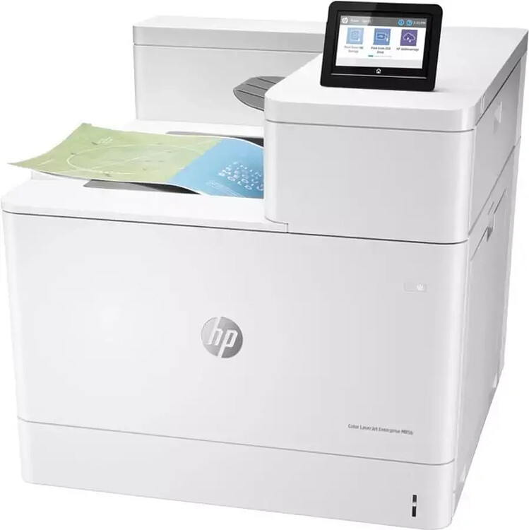 Принтер HP Color LaserJet Enterprise M856dn белый (T3U51A)