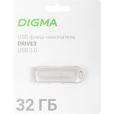 USB Flash-накопитель Digma Drive3 32Gb серебристый (DGFUM032A30SR)