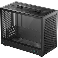 Корпус DeepCool CH160 Plus miniITX без БП черный (R-CH160-BKNGM0-G)