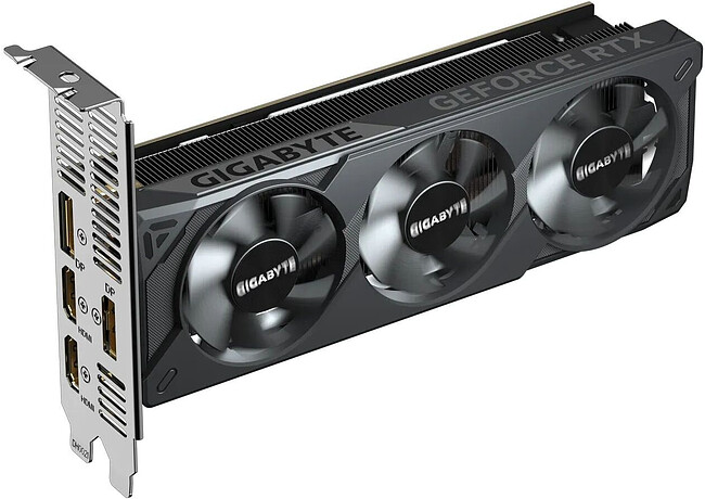 Видеокарта Gigabyte RTX 5050 OC Low Profile 8GB GDDR6 (GV-N5050OC-8GL)