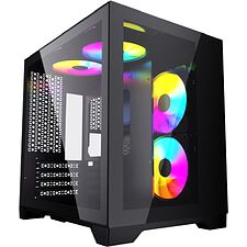 Корпус Powercase Vision Micro черный (CVBM-L4)